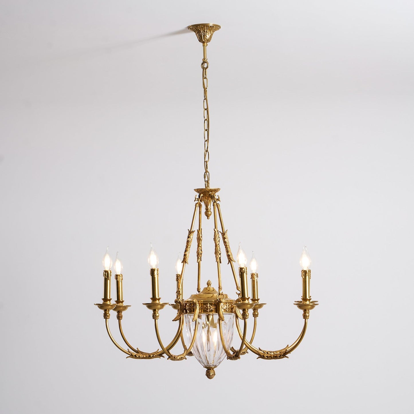 Ashford Brass Chandelier