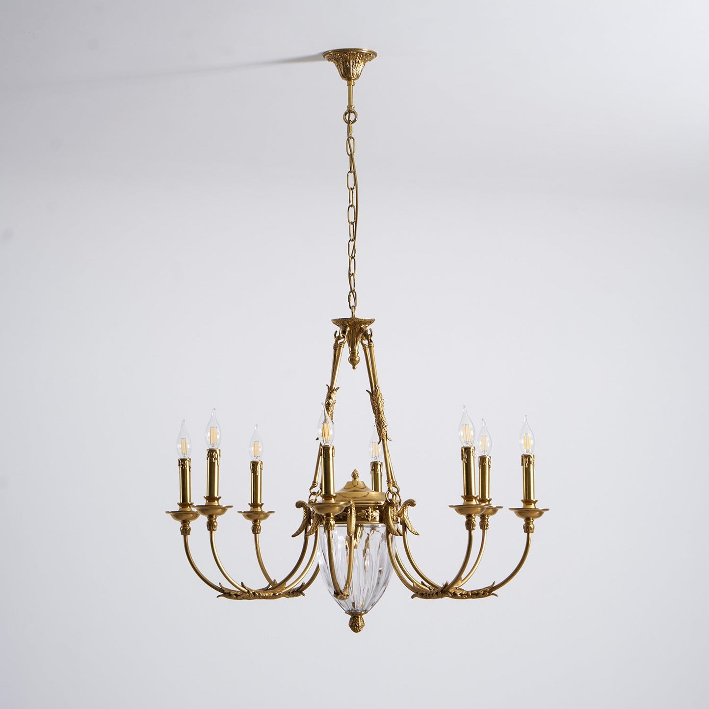 Ashford Brass Chandelier