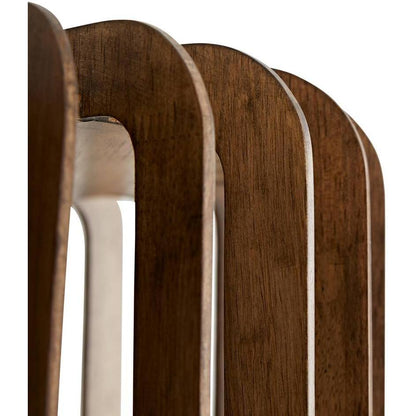 Ravello Walnut Halo Chandelier