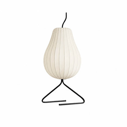 Rina Silk Pear Floor Lamp