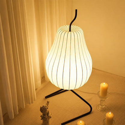 Rina Silk Pear Floor Lamp
