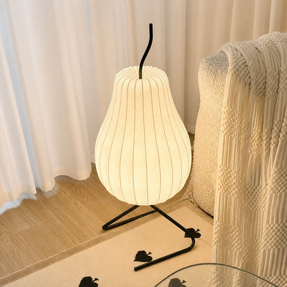Rina Silk Pear Floor Lamp