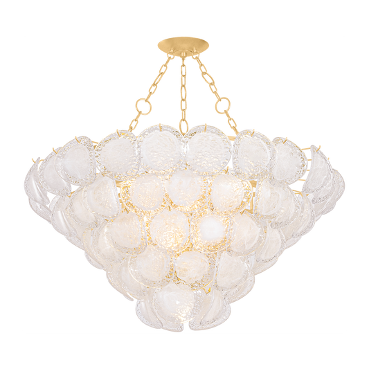 Rosavine Painterly Glass Chandelier