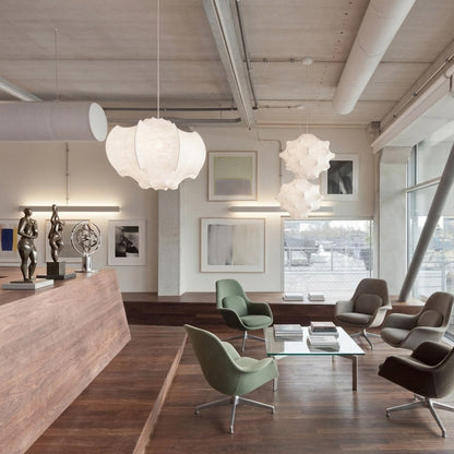 Saya Silk Pendant Light