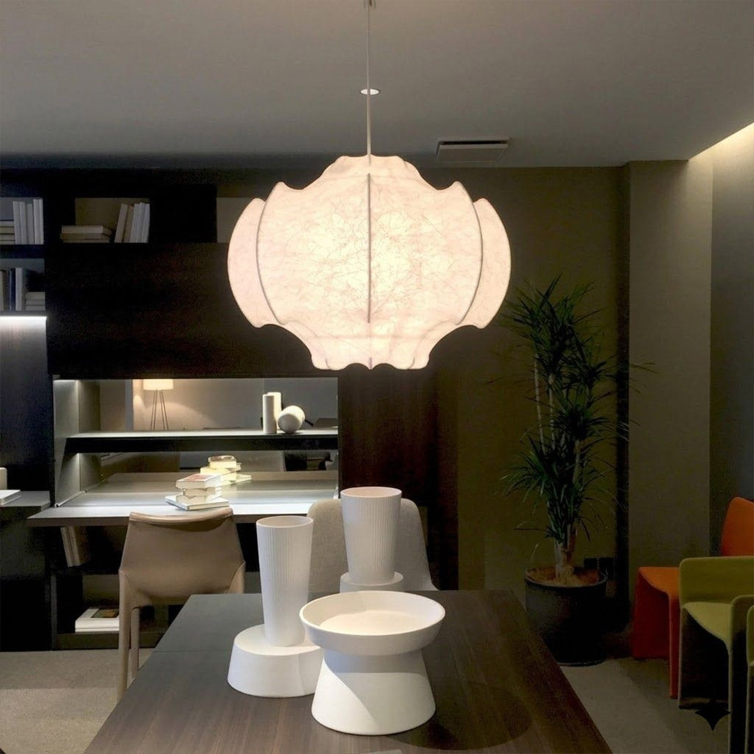 Saya Silk Pendant Light