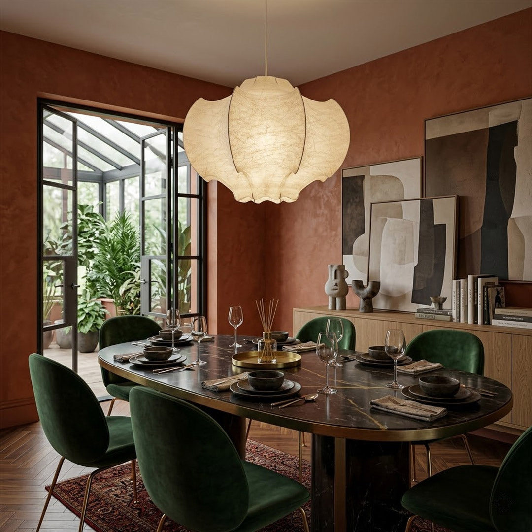 Saya Silk Pendant Light