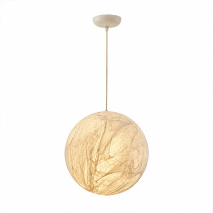 Selene Silk Moon Pendant Light