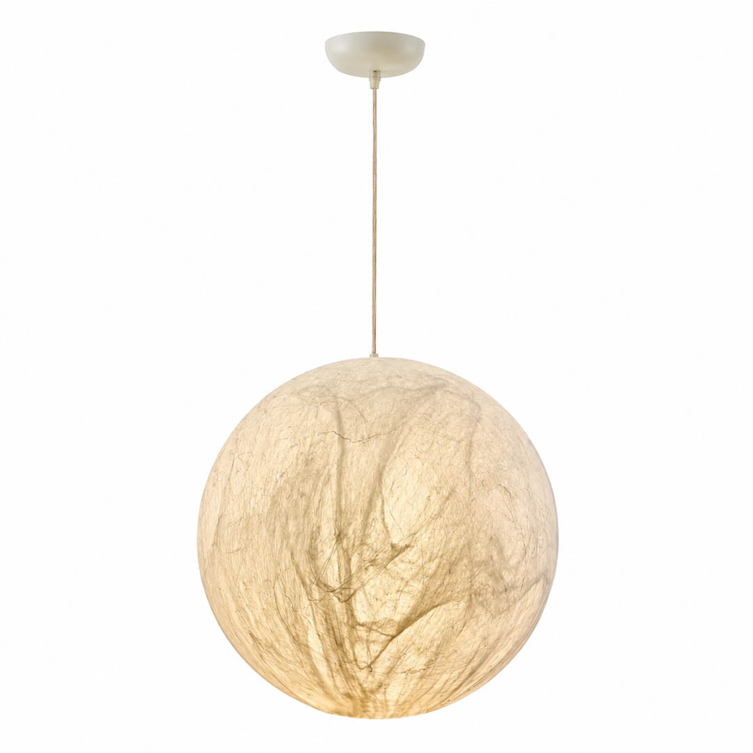 Selene Silk Moon Pendant Light