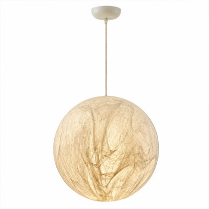Selene Silk Moon Pendant Light