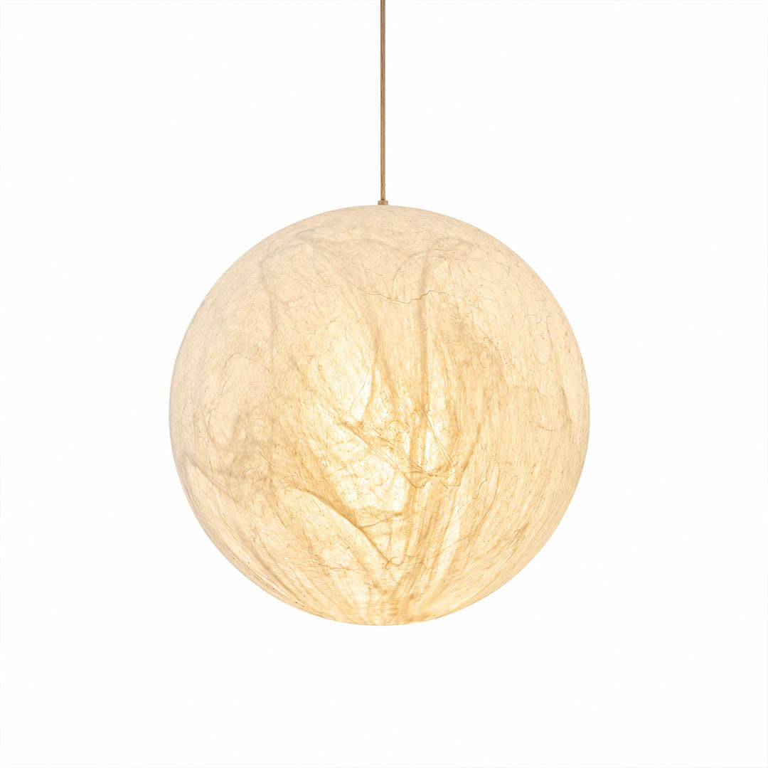 Selene Silk Moon Pendant Light