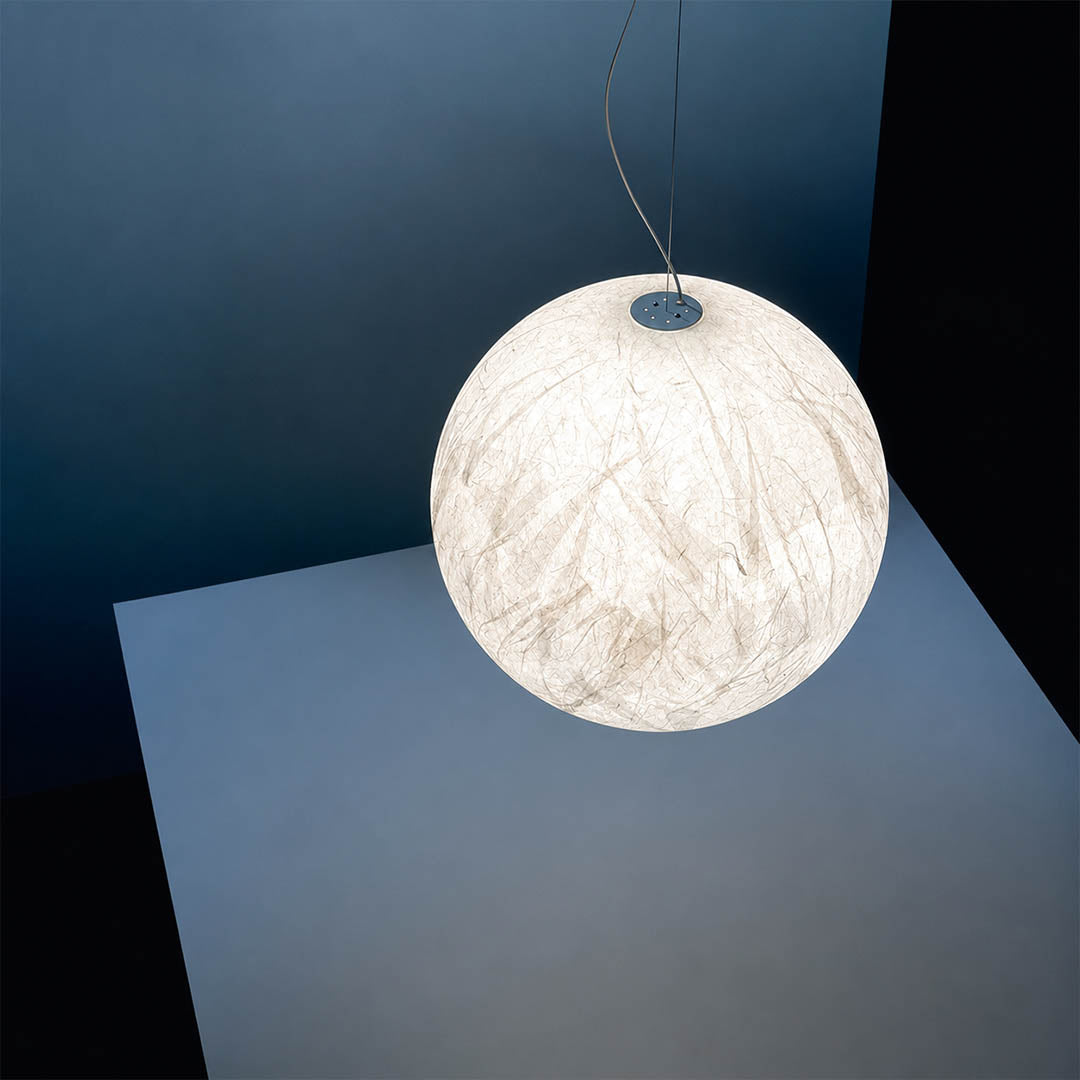 Selene Silk Moon Pendant Light