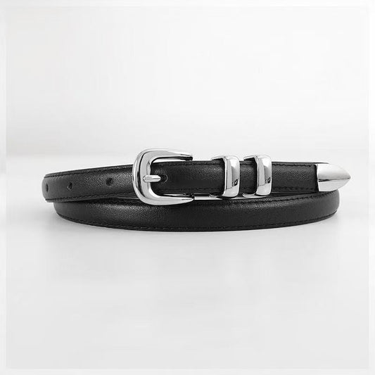 Selina Slim Leather Belt