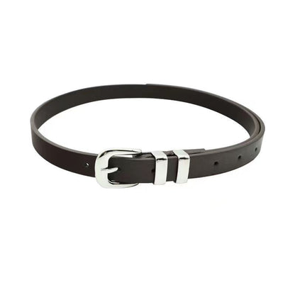 Selina Slim Leather Belt