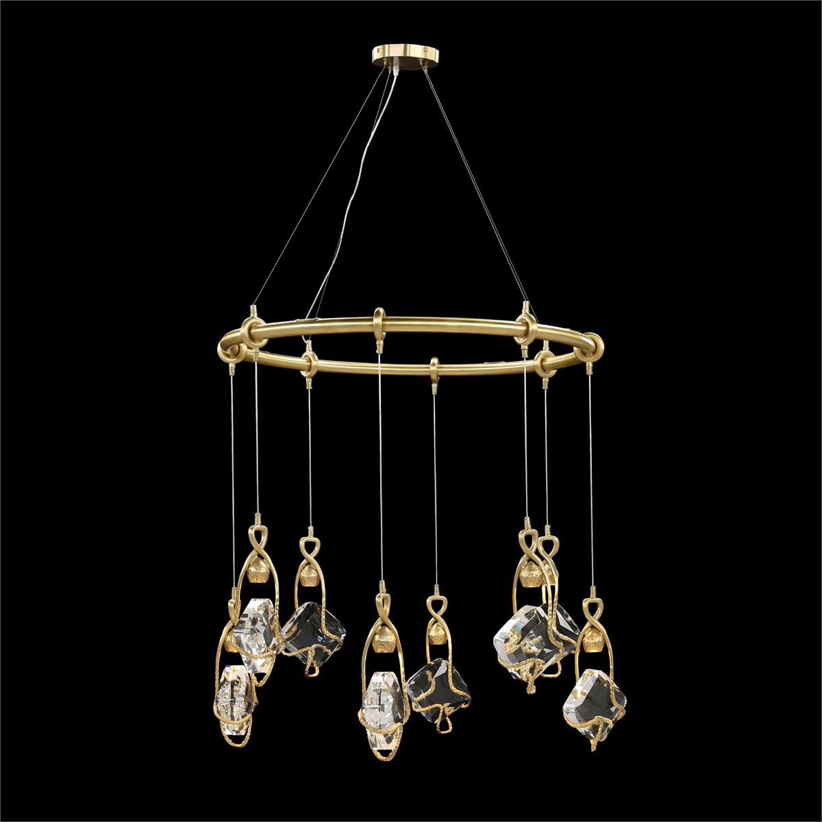 Seraphine Faceted Crystal Chandelier