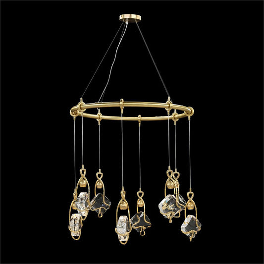 Seraphine Faceted Crystal Chandelier