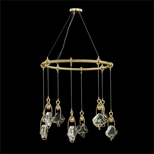 Seraphine Faceted Crystal Chandelier