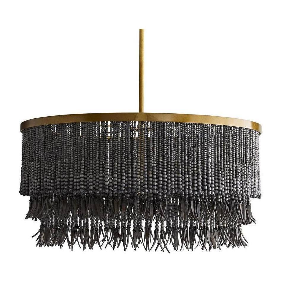 Solana Coconut Bead Chandelier