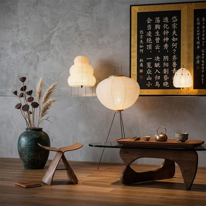 Washi Paper 1A Table Lamp