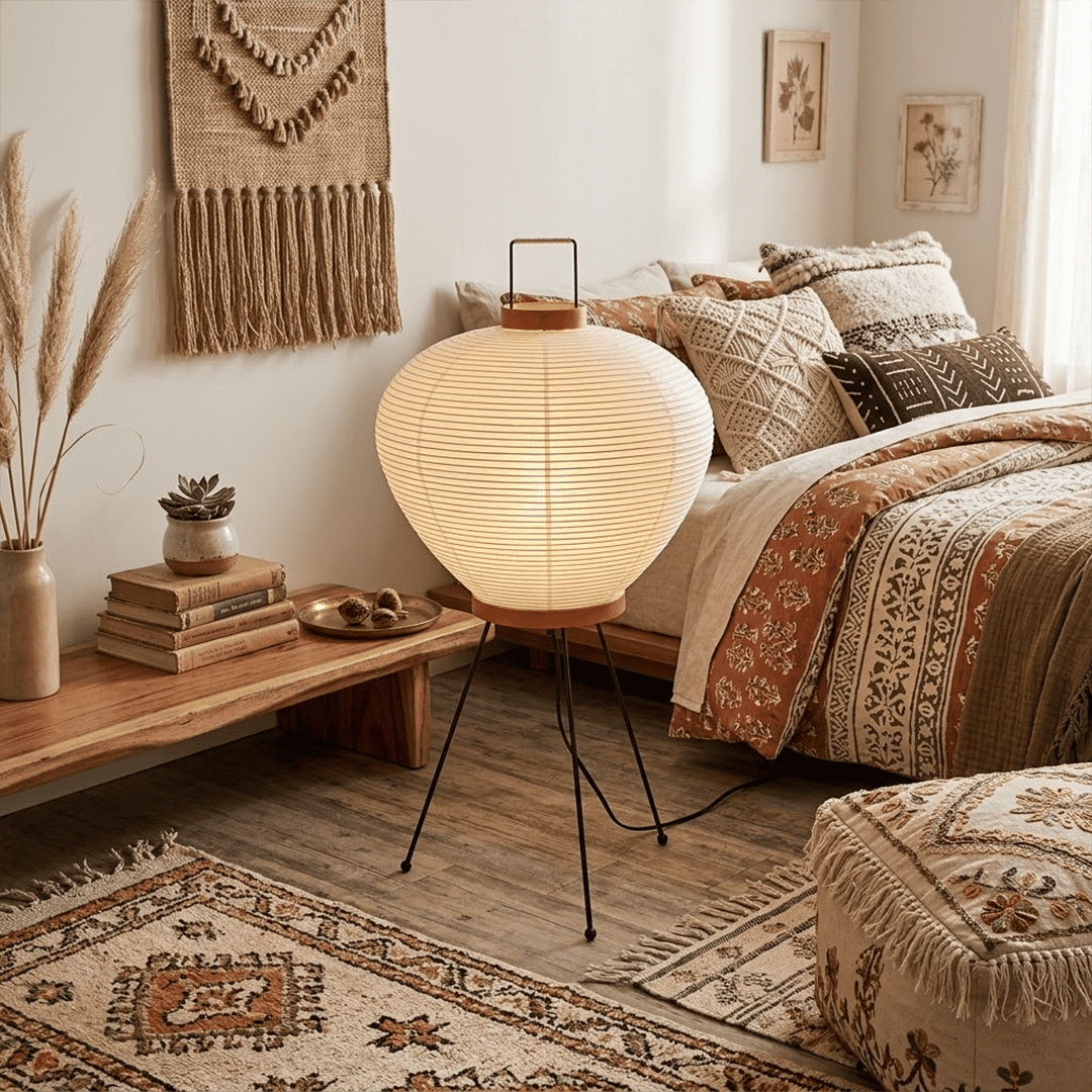 Akari 3A Washi Paper Tripod Table Lamp