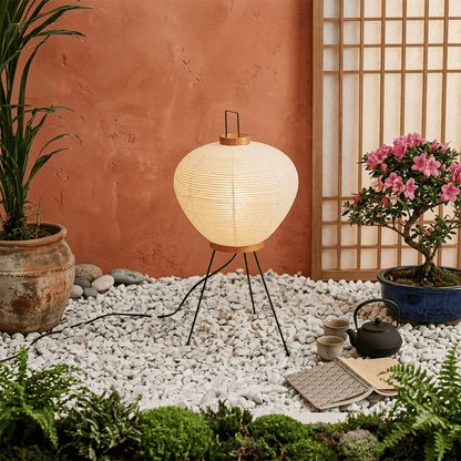 Akari 3A Washi Paper Tripod Table Lamp