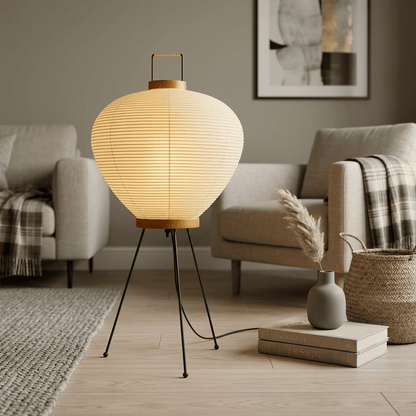 Akari 3A Washi Paper Tripod Table Lamp