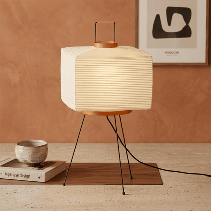 Akari 9A Washi Paper Tripod Table Lamp