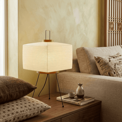 Akari 9A Washi Paper Tripod Table Lamp