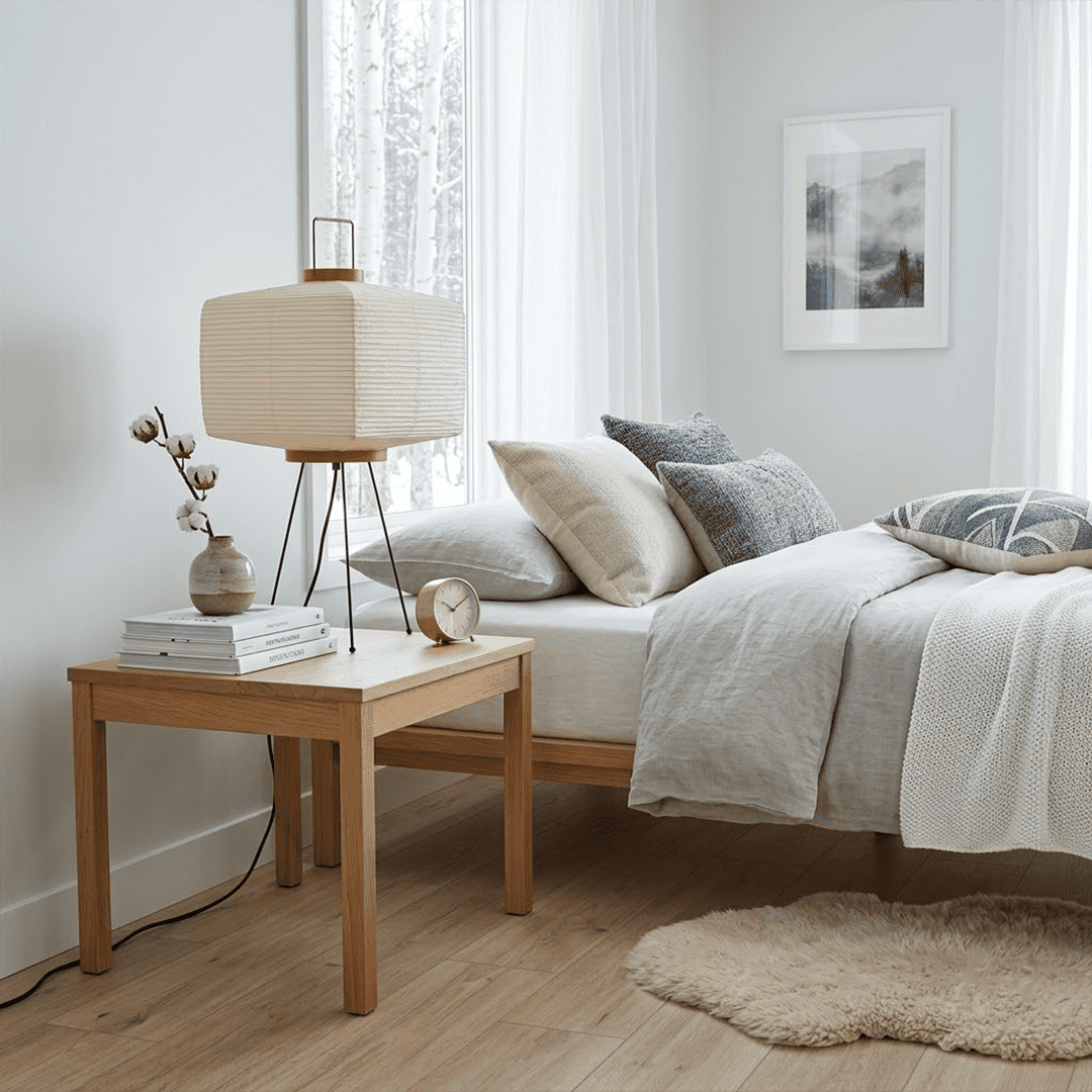 Akari 9A Washi Paper Tripod Table Lamp