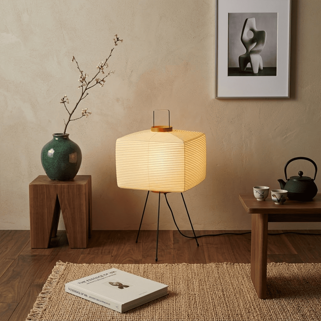 Akari 9A Washi Paper Tripod Table Lamp