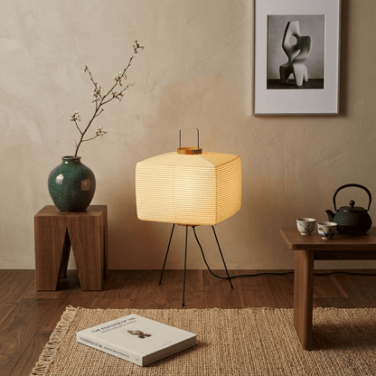 Akari 9A Washi Paper Tripod Table Lamp