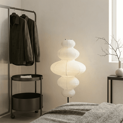 Chigiri Paper Tower Floor Lamp