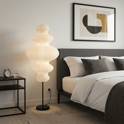 Chigiri Paper Tower Floor Lamp