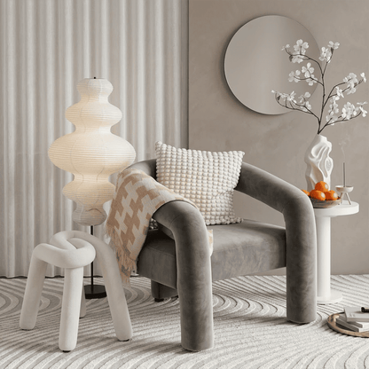 Chigiri Paper Tower Floor Lamp