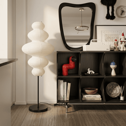 Chigiri Paper Tower Floor Lamp
