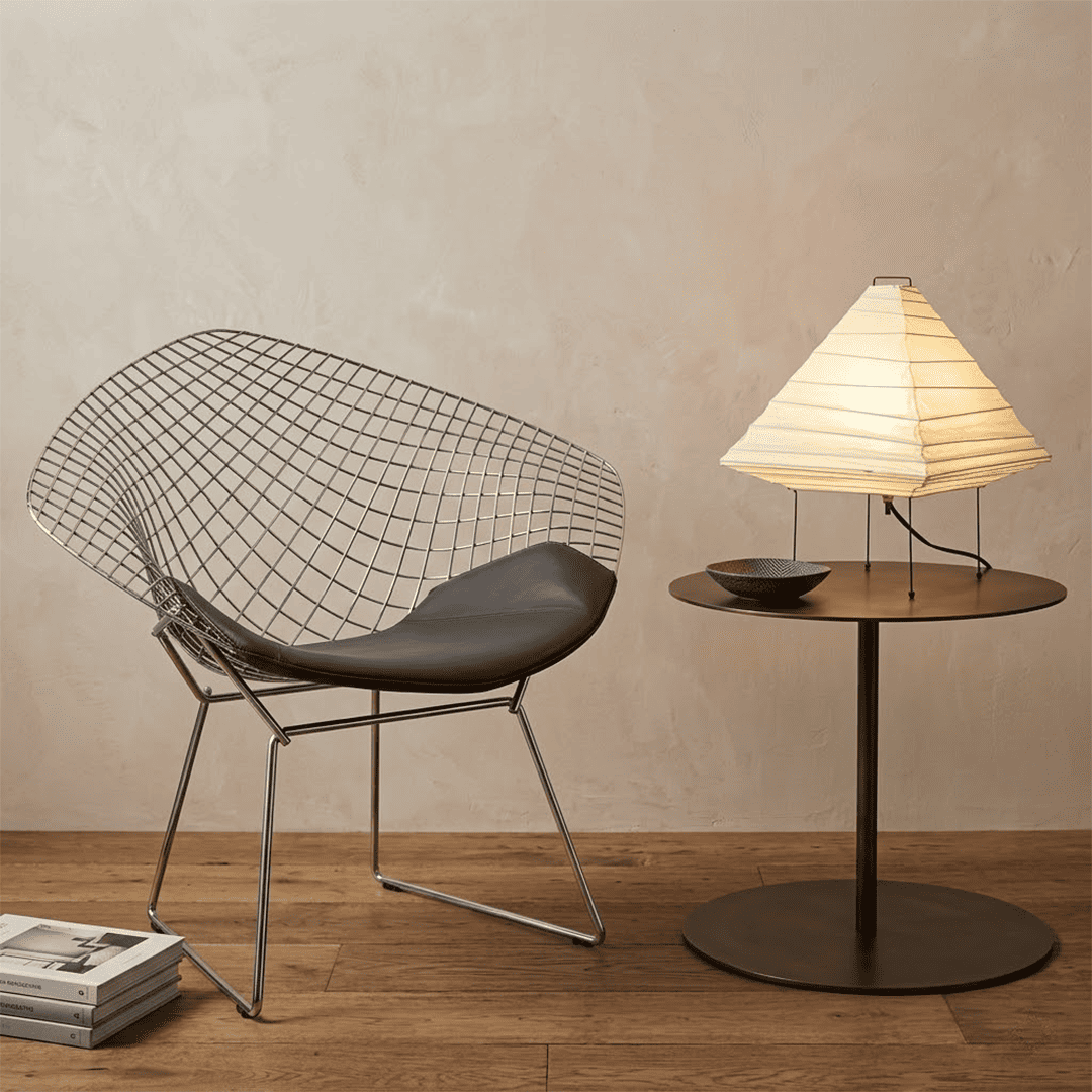 Akari 5X Washi Paper Pyramid Table Lamp