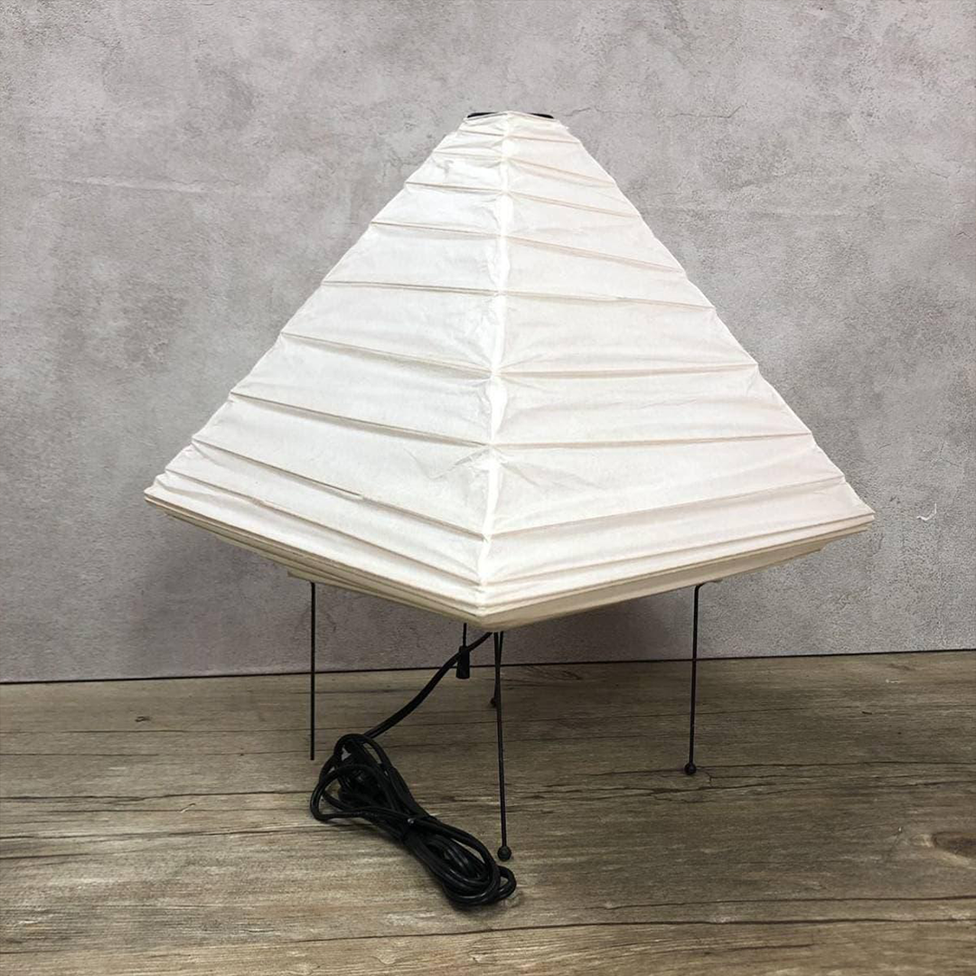 Akari 5X Washi Paper Pyramid Table Lamp