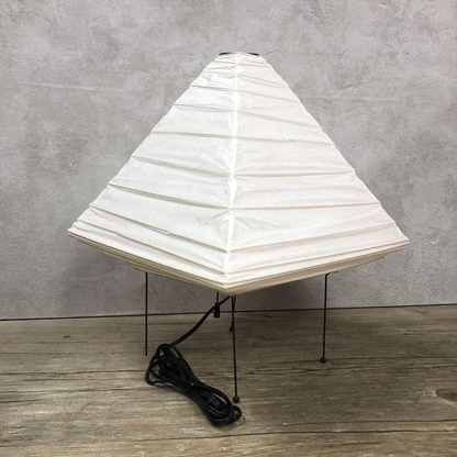 Akari 5X Washi Paper Pyramid Table Lamp