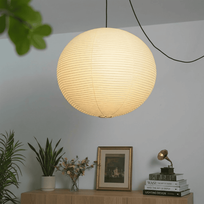 Washi Paper Whimsy Dual Pendant Cluster Light