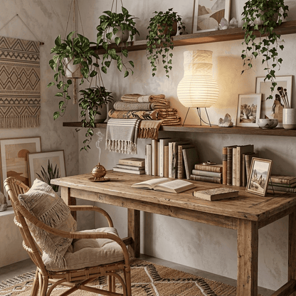 Akari Zara Washi Paper Lantern Table Lamp
