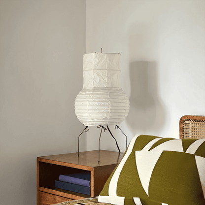 Akari Zara Washi Paper Lantern Table Lamp