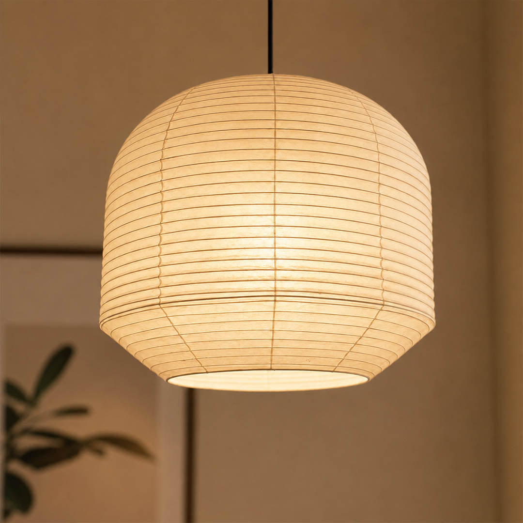 Tsuki Washi Paper Pendant Light