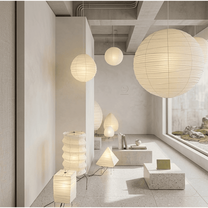 Washi Paper UF2-31N Table Lamp