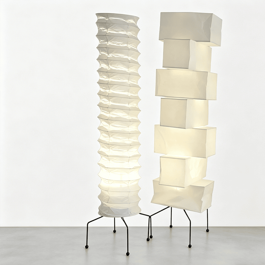 Akari UF4-31N Washi Paper Floor Lamp