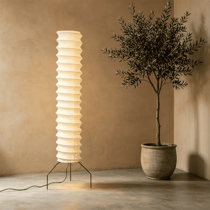 Akari UF4-31N Washi Paper Floor Lamp