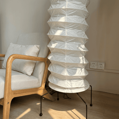 Akari UF4-31N Washi Paper Floor Lamp