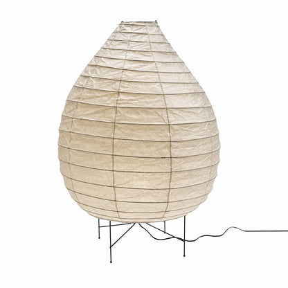 Akari 23N Washi Paper Pear-Shape Sculptural Floor Lamp