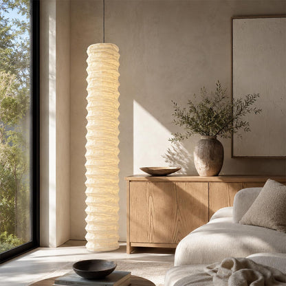 Akari 31N Washi Paper Cylindrical Pendant Light