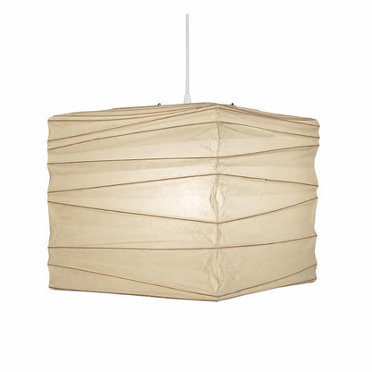 Washi Paper Square Cube Pendant Light