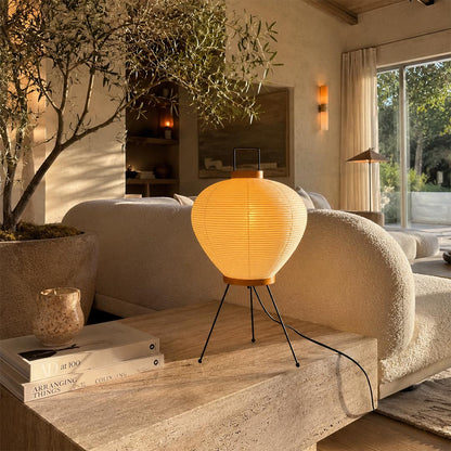 Akari 3A Washi Paper Tripod Table Lamp