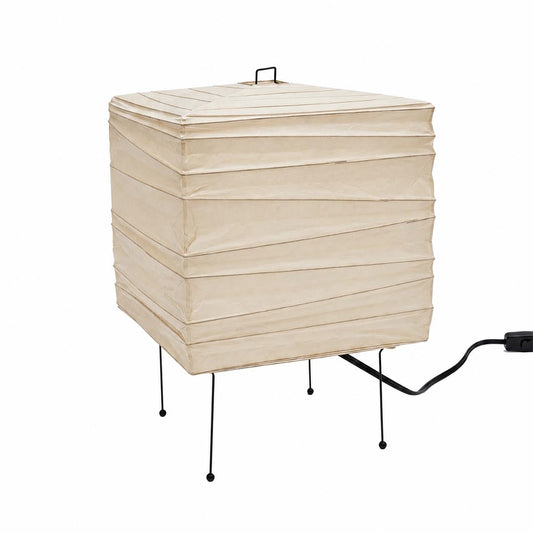 Akari 3X Washi Paper Square Table Lamp